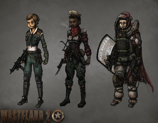 Wasteland 2 - Сборник артов.